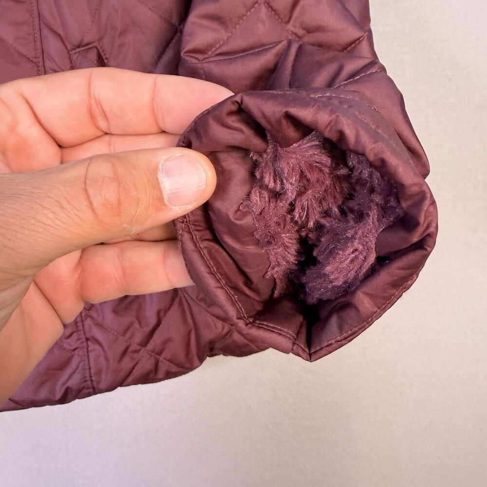 Columbia Women’s Copper Crest II Hooded Jacket X-Large Purple/Maroon - Picture 9 of 14